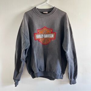 Vintage 90’s Harley-Davidson Crewneck Sweater Faded